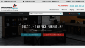 What Officefurniture2go.com website looked like in 2023 (This year)