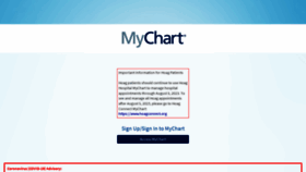 What Orca.myonlinechart.org website looked like in 2023 (This year)