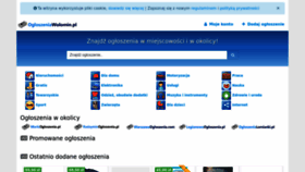 What Ogloszeniawolomin.pl website looked like in 2023 (2 years ago)