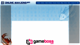 What Onlinemahjong247.com website looked like in 2023 (This year)