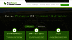 What Ovoshkiatanasovi.com website looked like in 2023 (This year)