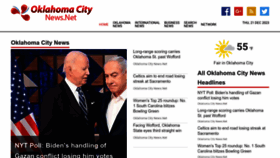 What Oklahomacitynews.net website looked like in 2023 (This year)