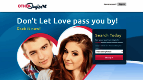 What Othersingles.com website looked like in 2023 (This year)