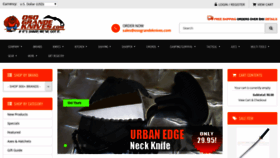 What Osograndeknives.com website looked like in 2023 (This year)