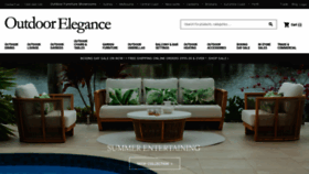 What Outdoorelegance.com.au website looked like in 2023 (This year)