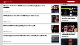 What Opera.news website looked like in 2023 (This year)