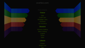 What Overlex.com website looks like in 2024 