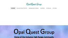 What Opalquestgroup.com website looks like in 2024 