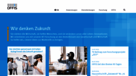 What Offis.de website looks like in 2024 