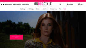 What Onquestyle.com website looks like in 2024 