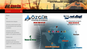What Ozgurkitabevi.com website looks like in 2024 