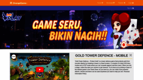What Orangegame.co.id website looks like in 2024 