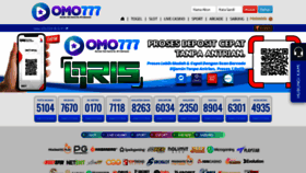 What Omoslot.pro website looks like in 2024 