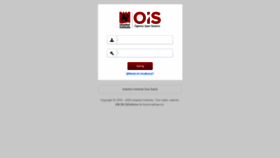 What Ois.istanbulinstitute.com website looks like in 2024 