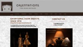 What Orientations.us website looks like in 2024 