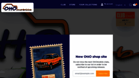 What Otto-models.com website looks like in 2024 