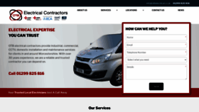 What Otbelectrical.co.uk website looked like in 2024 (1 year ago)