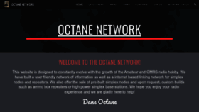 What Octanenetwork.net website looks like in 2024 