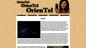 What Orientel.org website looks like in 2024 