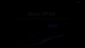 What Opnx.com website looks like in 2024 