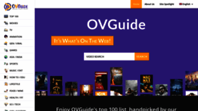 What Ovguide.com website looks like in 2024 
