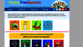 What Onlinefreespanish.com website looks like in 2024 