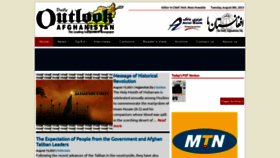 What Outlookafghanistan.net website looks like in 2024 