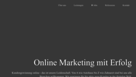 What Onma.de website looks like in 2024 