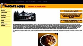 What Originalpancakehouse.com website looks like in 2024 