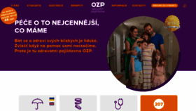 What Ozp.cz website looks like in 2024 