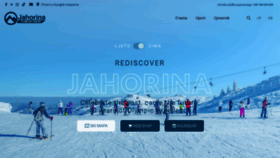 What Oc-jahorina.com website looks like in 2024 
