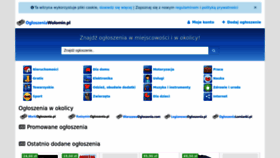 What Ogloszeniawolomin.pl website looked like in 2024 (2 years ago)