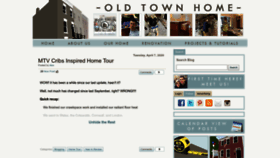 What Oldtownhome.com website looks like in 2024 