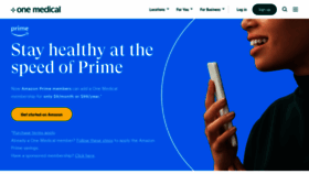 What Onemedical.com website looks like in 2024 