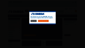 What Omega.co.uk website looks like in 2024 