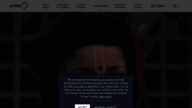 What Orbia.com website looks like in 2024 