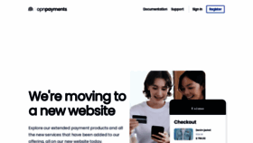 What Omise.co website looks like in 2024 