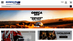 What Oreca-store.com website looks like in 2024 