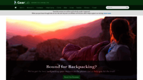 What Outdoorgearlab.com website looked like in 2024 (1 year ago)
