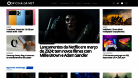 What Oficinadanet.com.br website looked like in 2024 (1 year ago)