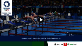 What Olympicvideogames.com website looks like in 2024 