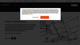 What Old-maps.co.uk website looks like in 2024 