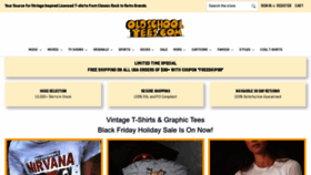 What Oldschooltees.com website looked like in 2024 (2 years ago)