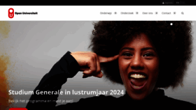What Ou.nl website looks like in 2024 