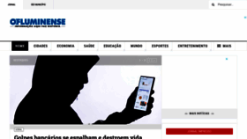 What Ofluminense.com.br website looks like in 2024 