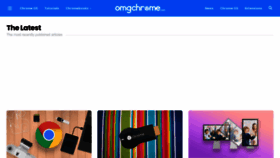 What Omgchrome.com website looks like in 2024 