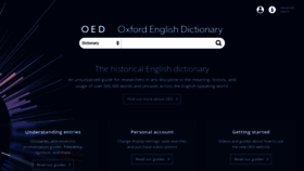 What Oed.com website looks like in 2024 