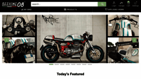 What Officine08.com website looks like in 2024 