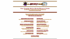 What Orchidmall.com website looks like in 2024 