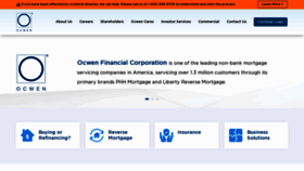 What Ocwen.com website looks like in 2024 